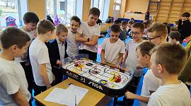 Турнир по настольному хоккею в тульском ЦО №33