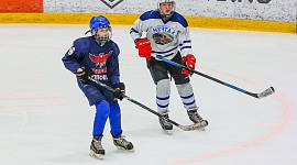 Церемония открытия региональный этап Всероссийских соревнований среди детских команд «Золотая шайба». Старшая возрастная группа