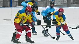  В Тульской области проходят Кубки глав по хоккею среди детских дворовых хоккейных команд