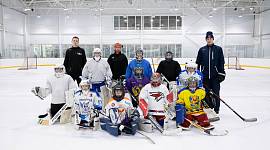 Мастер-класс для вратарей дворовых команд Тульской области от "Академии Михайлова"