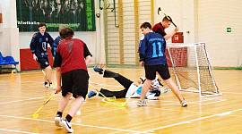 Финал Большого кубка Первенства школьных спортивных клубов по флорболу в Новомосковске