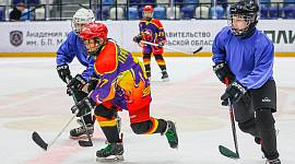 Закрытие Первенства школьной хоккейной лиги 3х3 в Туле