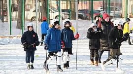 Турнир по хоккею в валенках среди школьников Тульской области - 2023