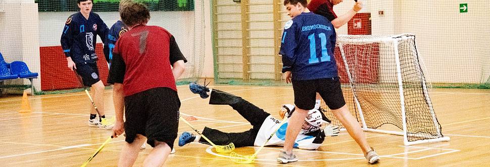 Финал Большого кубка Первенства школьных спортивных клубов по флорболу в Новомосковске