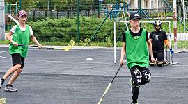 В Тульской области завершились игры турнира по флорболу среди детских дворовых хоккейных команд